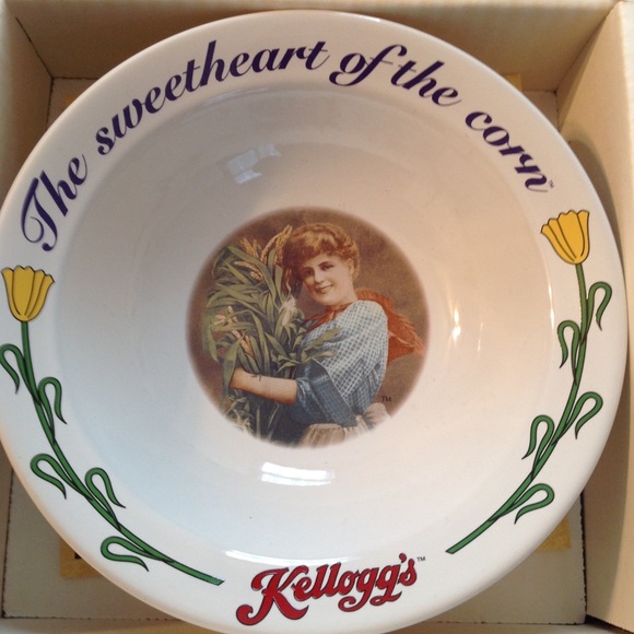 Kellogg's Kitchen Vintage Kelloggs Cereal Bowls Poshmark